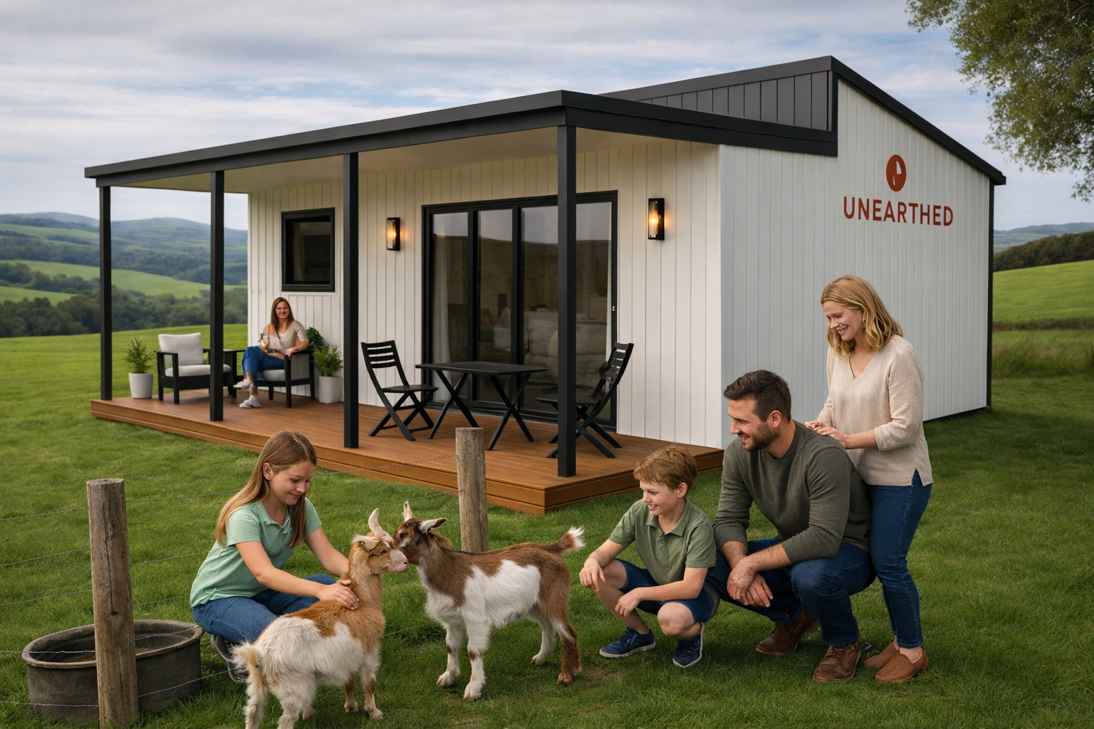 farm stays cabin