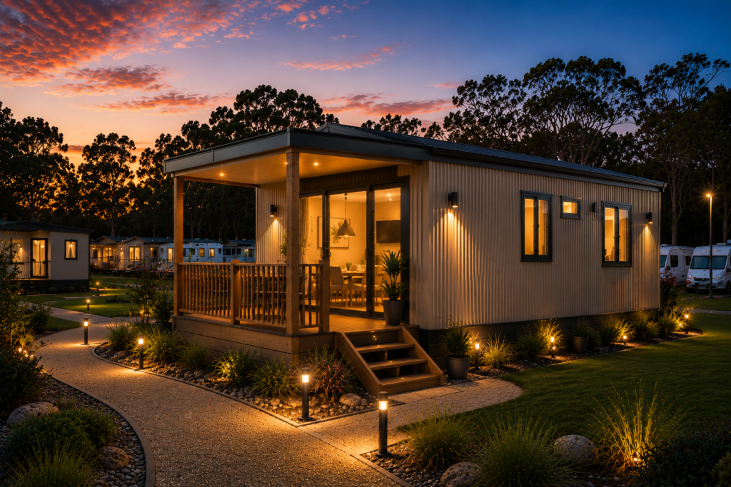 The Rise 1 bed sustainable cabin